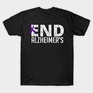 End Alzheimer'S Awareness Month T-Shirt